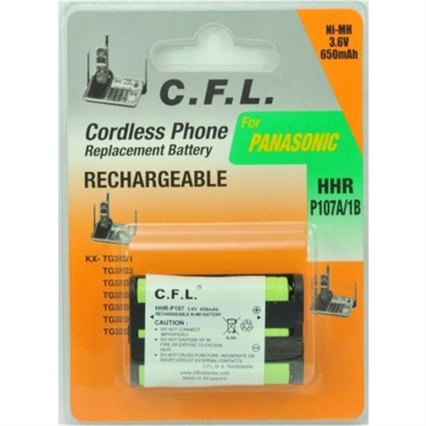 CFL P 107 3,6 V 650 MAH - Image 1