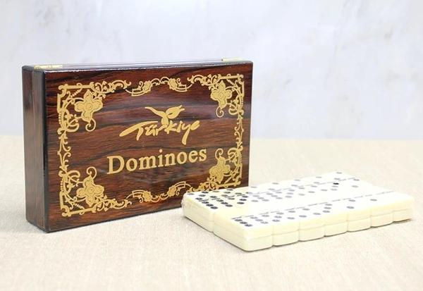 Ahşap Kutulu Domino Oyunu Alk4220 - Image 1