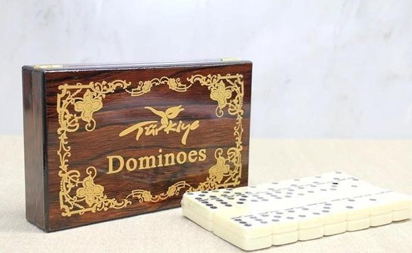 Ahşap Kutulu Domino Oyunu Alk4220 - Image 1