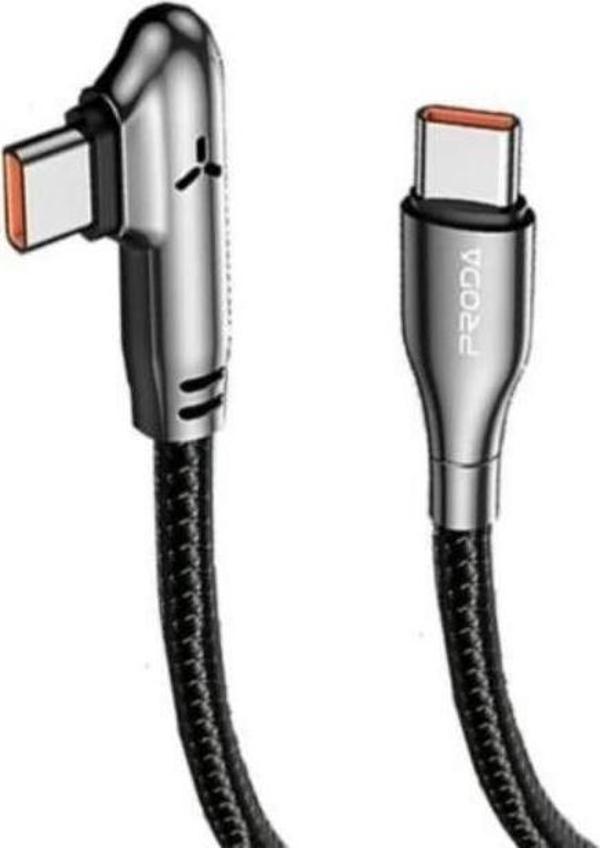 PDATeknoloji 60W Type-C to Type-C Data ve Şarj Kablosu 1m PD-B63A - Image 1