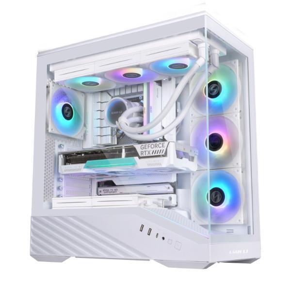 Lian Li V100R Beyaz Kasa Mid Tower E-ATX Kasa (G99.V100RW.00) - Image 1