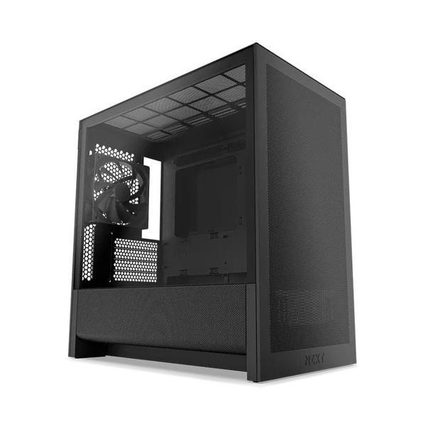 NZXT H Series H3 Flow CC-H31FB-01 mATX Siyah Gaming (Oyuncu) Kasası - Image 1