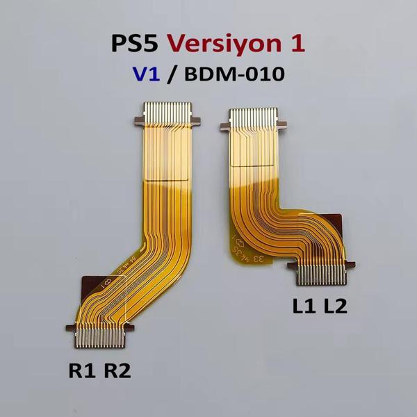 PS5 L1 L2 R1 R2 Motor Flex Kablo Seti V1 Uyumlu BDM-010 Yedek Parça - Image 1