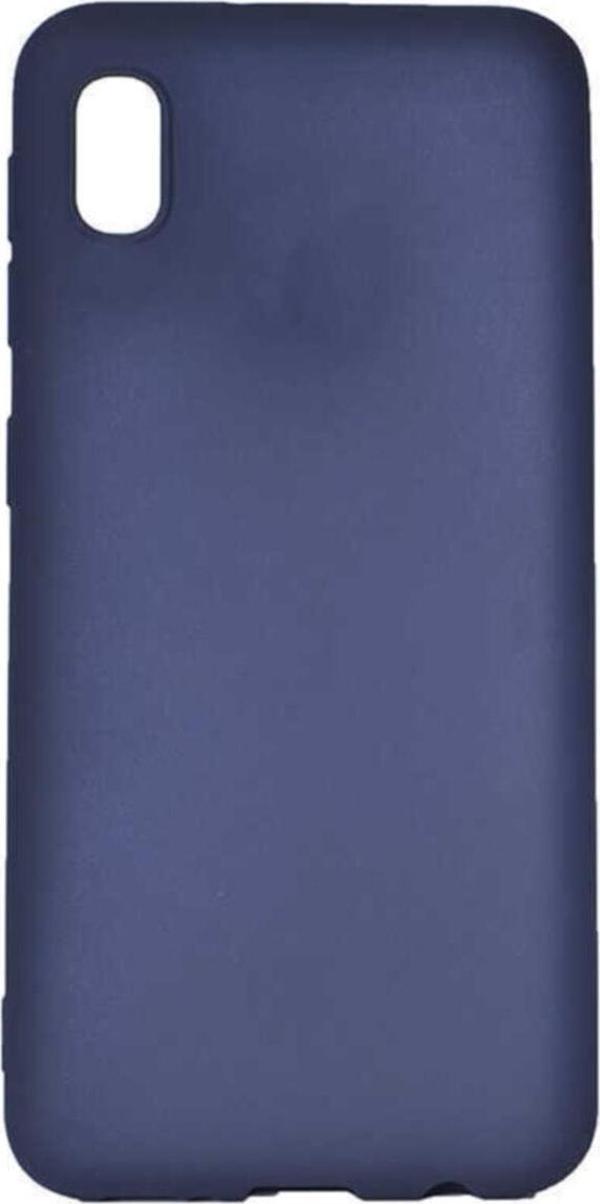 Coverzone Galaxy A01 Core Premier Silikon Arka Kapak Kılıf Lacivert - Image 1