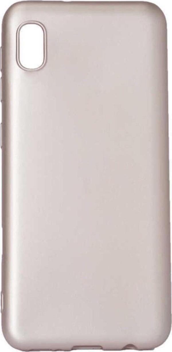 Coverzone Galaxy A01 Core Premier Silikon Arka Kapak Kılıf Rosegold - Image 1