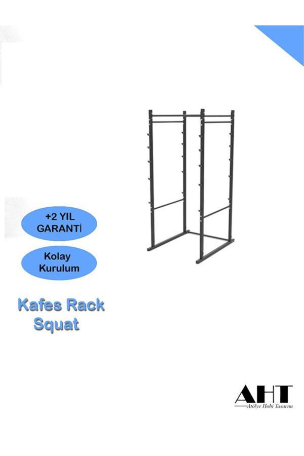 Atölye Hobi Tasarım Profesyonel Kafes Rack Squat Bench Incline Dips  Barfix Smith Machine Halter Standı Ağırlık Askısı - Image 1