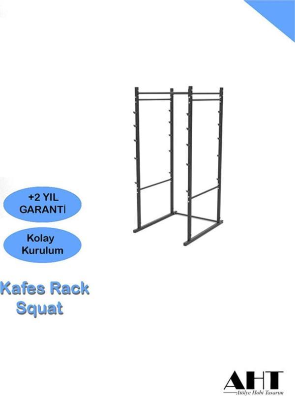 Atölye Hobi Tasarım Profesyonel Kafes Rack Squat Bench Incline Dips  Barfix Smith Machine Halter Standı Ağırlık Askısı - Image 1