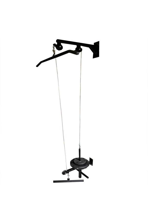 Atölye Hobi Tasarım Duvar Tipi Cable Crossover Lat Puldown Pushdown Row Biceps Fitness Çalışma İstasyonu - Image 1