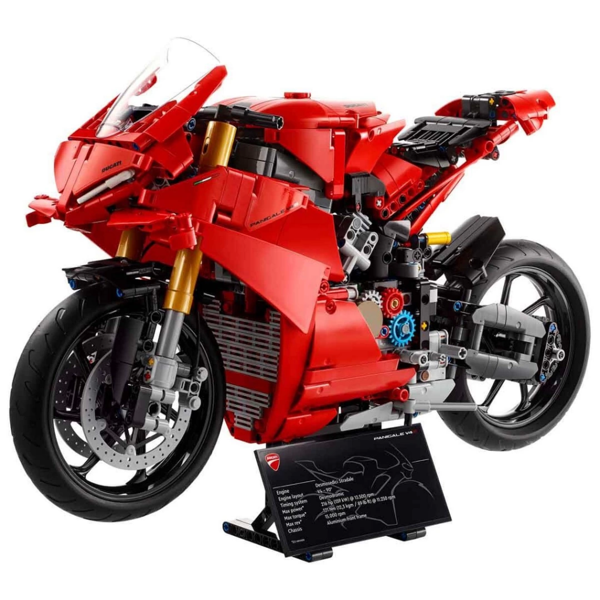 LEGO Technic Ducati Panigale V4 S Motosiklet 42202 - Image 1