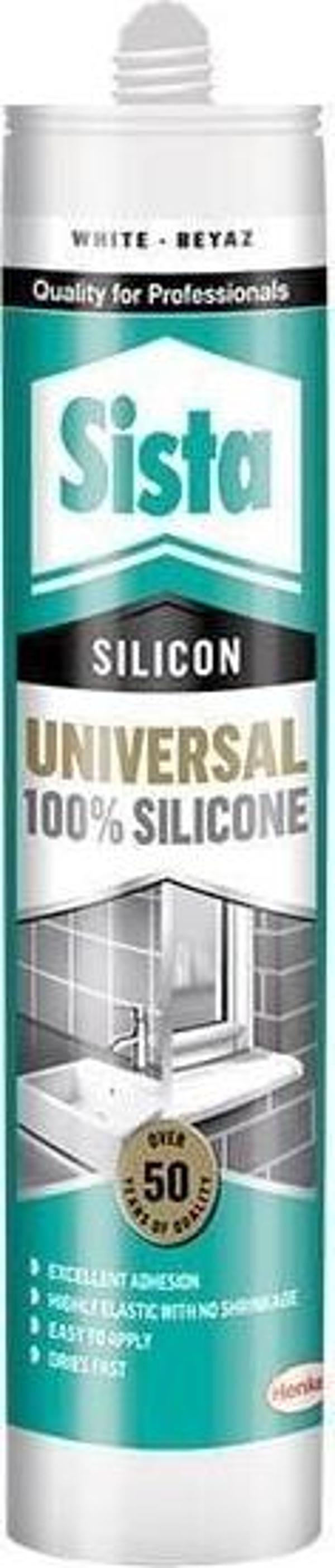 Sista Üniversal Beyaz Silikon 280 ml - Image 1