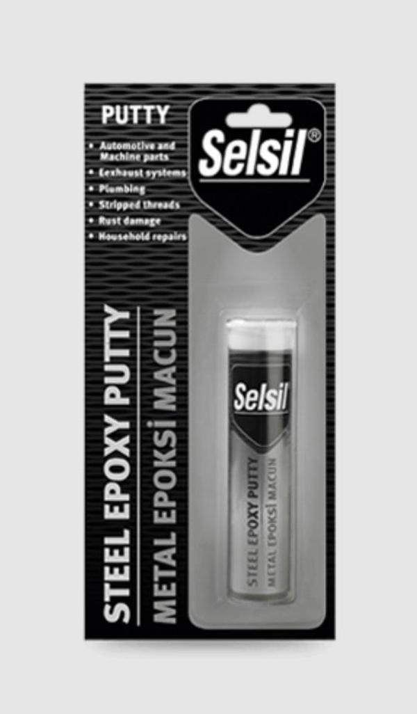 Selsil Metal Putty Epoksi Macun Yapıştırıcı 57 gr - Image 1
