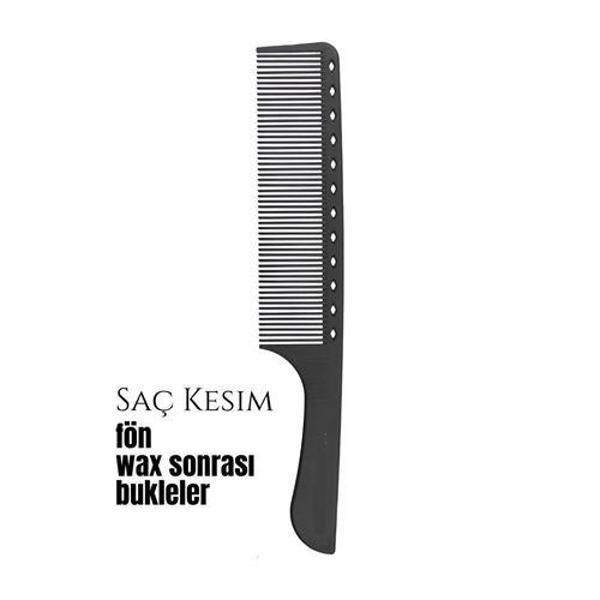 Berber Kuaför Saç Kesim Bukleli Saç Fön Wax Sonrası Tarak - Image 1