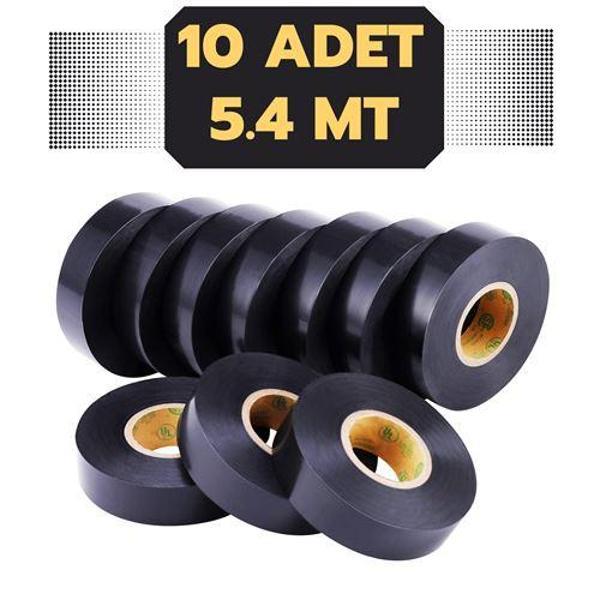 Cinta 10 Adet Elektrik İzolasyon Bandı - Image 1