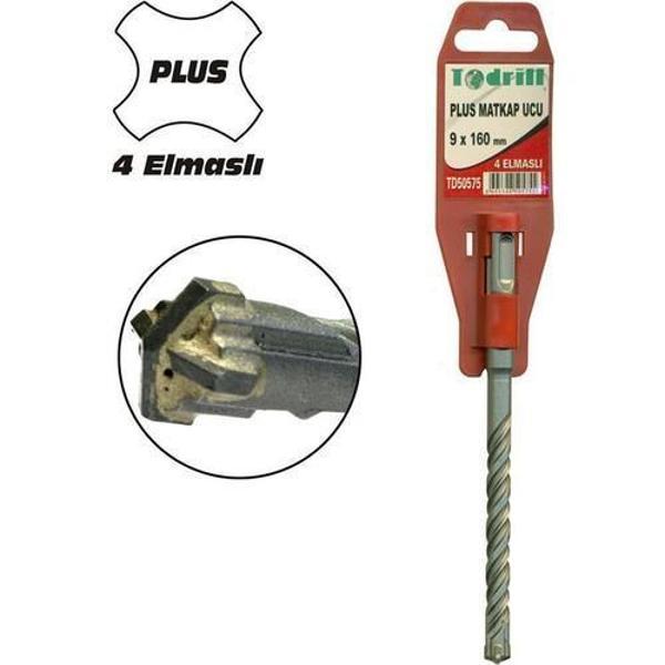 Todrill 50637 26X450 mm Sds Plus 4 Elmaslı Matkap Ucu - Image 1