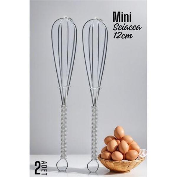Sciacca Mini Çırpıcı Çelik 2 adet - Image 1