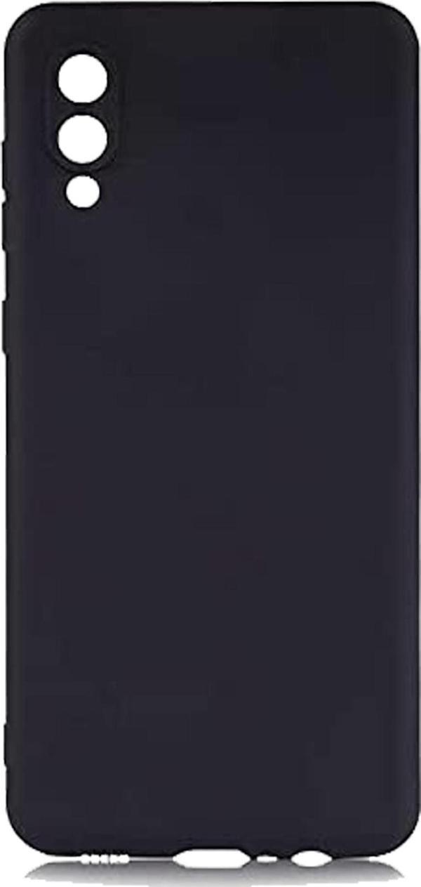 Coverzone Galaxy A02 Kılıf Premier Silikon Siyah - Image 1