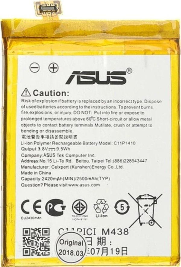 Zenfone 5 Lite Batarya C11P1410 2500 Mah - Image 1
