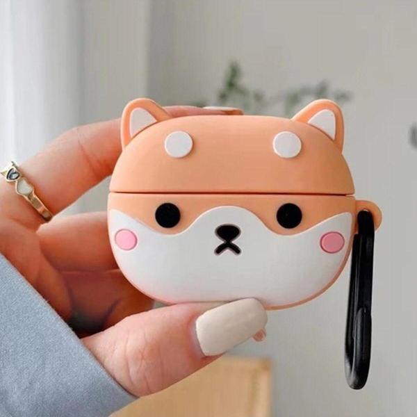 Coverzone Huawei Freebuds 5 ile uyumlu Kulaklık Kılıfı Yumuşak Soft Dokunuş Karakter Görünümlü Cartoon Kılıf - Image 1