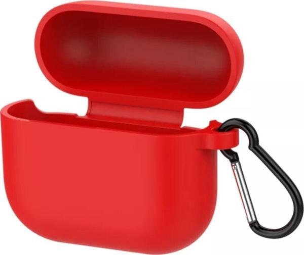Coverzone Kulak İçi Kulaklık -s 3 Kulaklık Koruyucu Mdl01 Anahtarlıklı Silikon Kapak Kılıf Kırmızı - Image 1