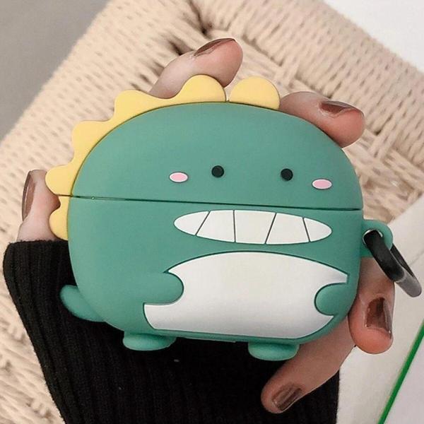 Coverzone OPPO Enco Air 2 Pro ile uyumlu Kulaklık Kılıfı Yumuşak Soft Dokunuş Karakter Görünümlü Cartoon Kılıf - Image 1