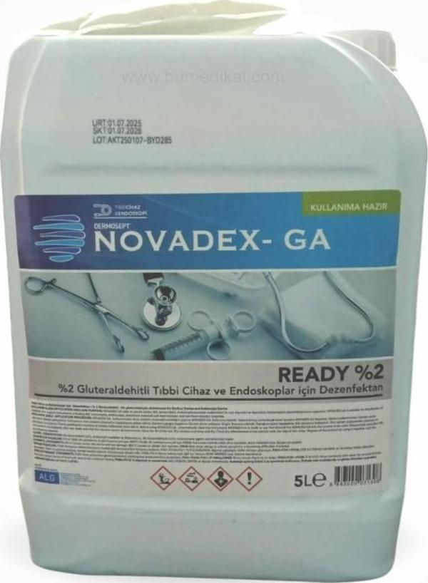 Novadex GA Alet Dezenfektanı (Cidex Muadili) 5 LT - Image 1