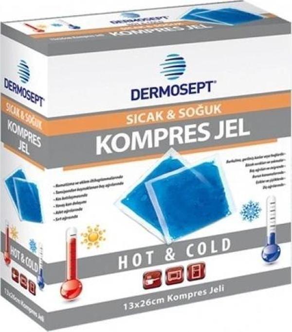 Dermosept Termojel 13x26 Sıcak Soğuk Kompres Kılıfı Kutulu - Image 1
