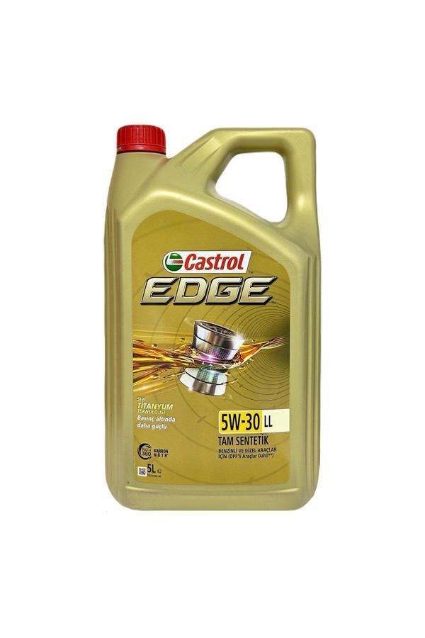 Castrol Edge 5W-30 Ll Acea C3 Tam Sentetik Dpf Motor Yağı 4 X 5 L - Image 1