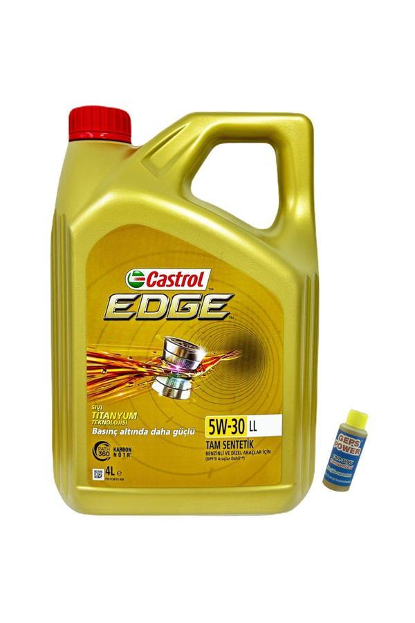 Castrol Edge Titanyum 5W-30 Ll Dpf'Li Motor Yağı 4 Litre Cam Sabunu 80 Ml - Image 1