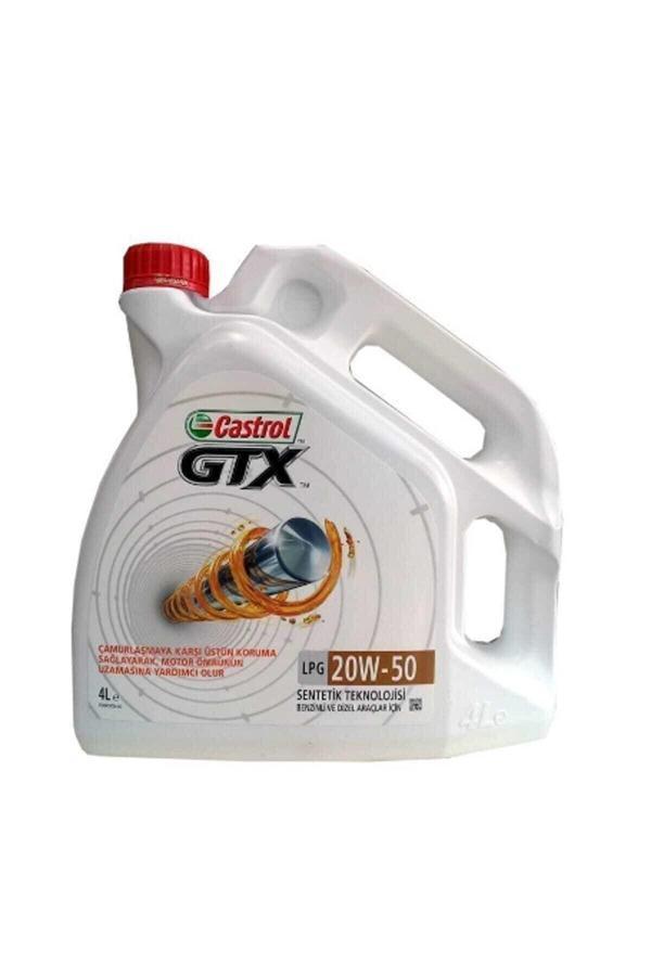 Castrol Gtx 20W-50 Lpg 4 Litre Motor Yağı - Image 1