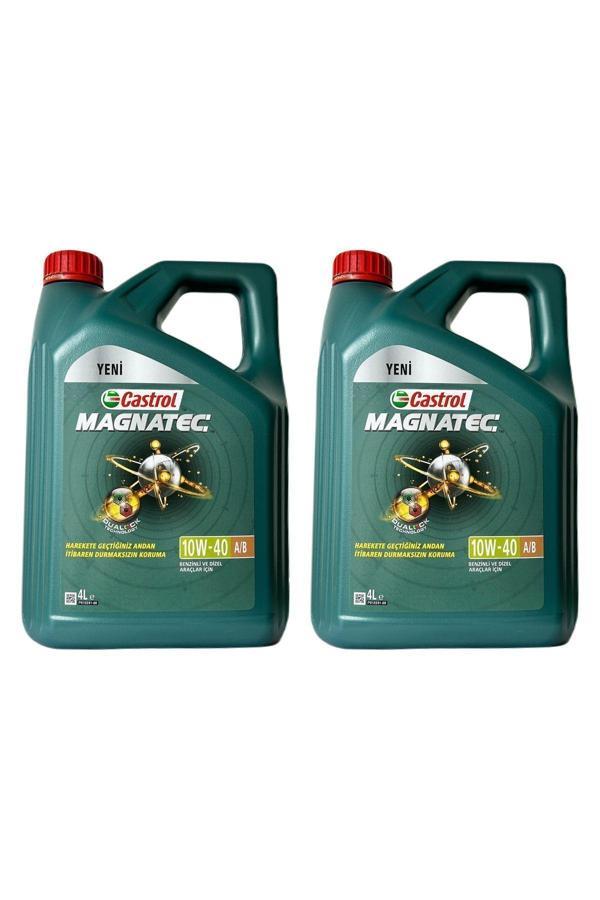 Castrol Magnatec 10W-40 A3/B4 Motor Yağı 2 X 4 L - Image 1