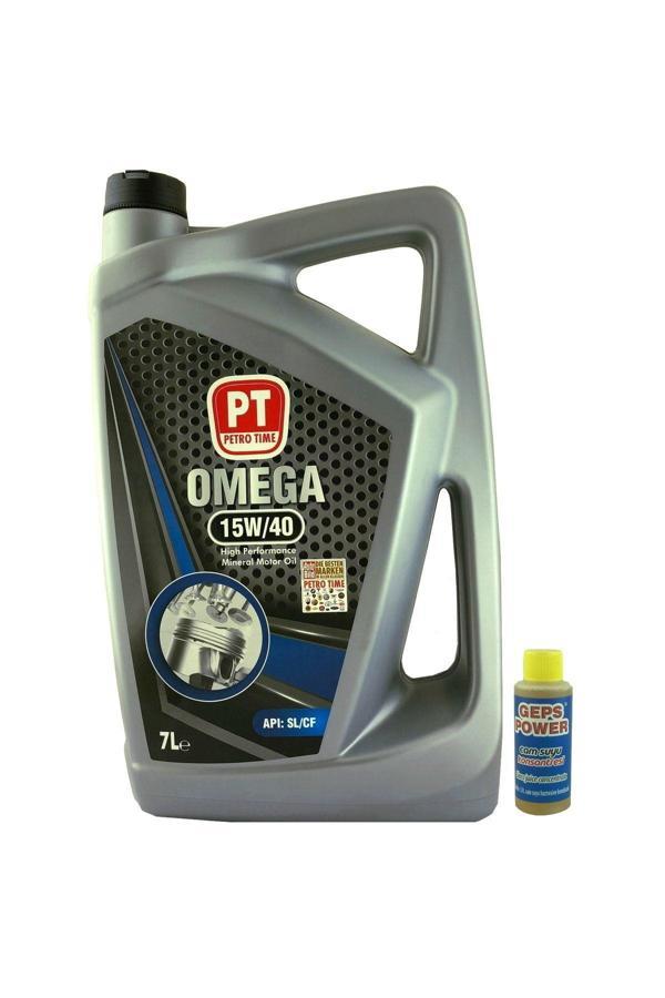Petro Time 15W-40 7 Litre Benzinli Ve Dizel Araç Motor Yağı ( + Cam Suyu Konsantresi 80Ml) - Image 1