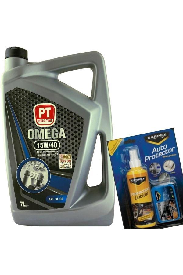 Petro Time 15W-40 7 Litre Benzinli Ve Dizel Araç Motor Yağı ( +Torpido Bakım Seti ) - Image 1