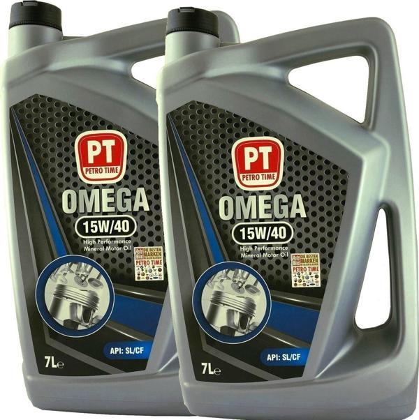 Petro Time 15W-40 7 Litre Benzinli Ve Dizel Araç Motor Yağı (2 Adet) - Image 1