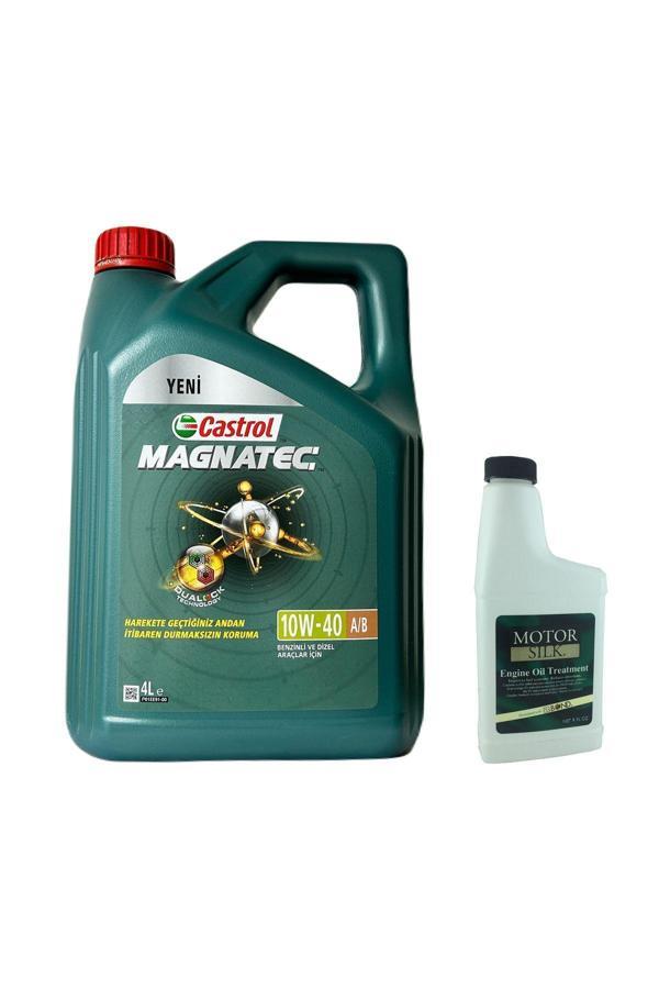Castrol Magnatec 10W-40 A3/B4 Motor Yağı 4 L + Motor Koruyucu Bor Katkısı 250 Ml - Image 1