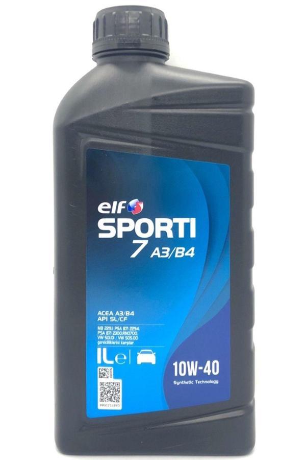 Elf Sporti 7 10W-40 Motor Yağı 1 Litre - Image 1