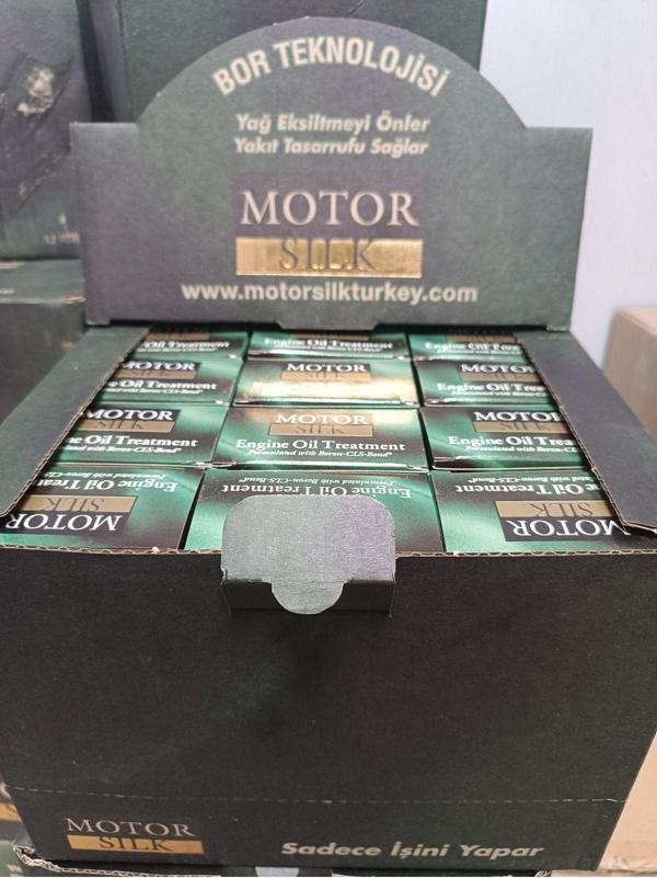 Motor Silk Bor Katkılı Motor Yağı Katkısı 250 Ml X12 Adet (Kolide) - Image 1