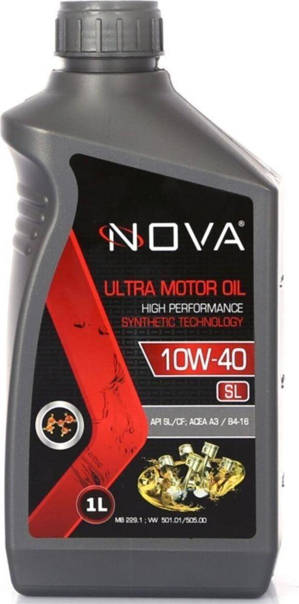 Nova 10W-40 1 Litre Motor Yağı - Benzinli, Lpg'Li, Dizel Araç Uyumlu - Image 1