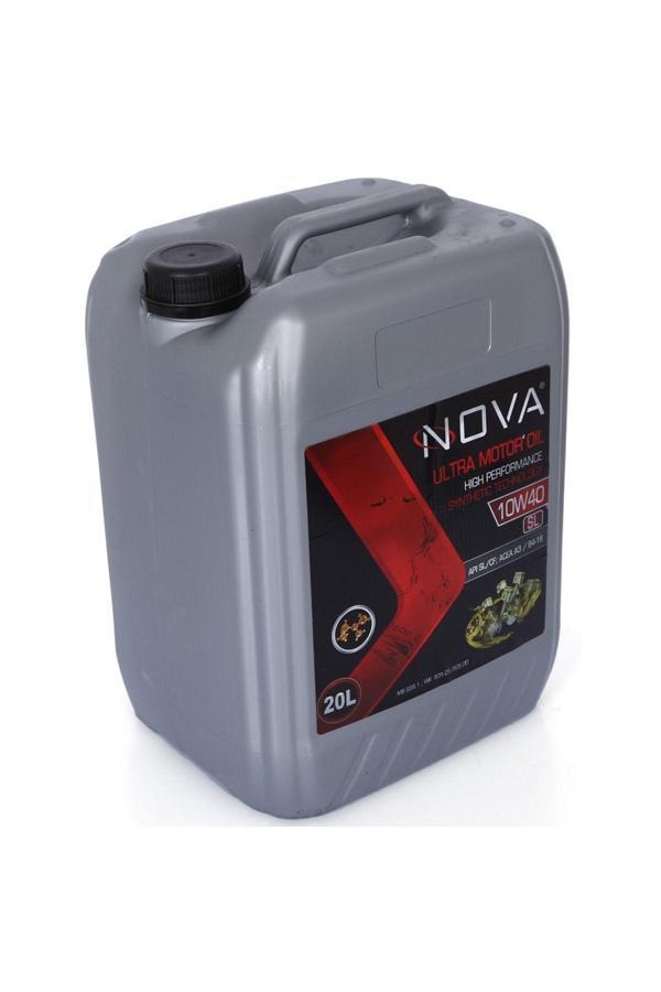 Nova 10W-40 20 Litre Sentetik Teknoloji Motor Yağı Acea A3-B4 - Image 1