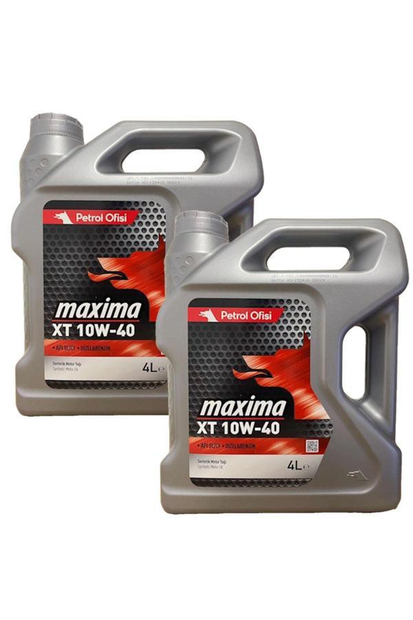 Petrol Ofisi Xt 10W-40 Sentetik Motor Yağı 2 X 4 Litre - Image 1