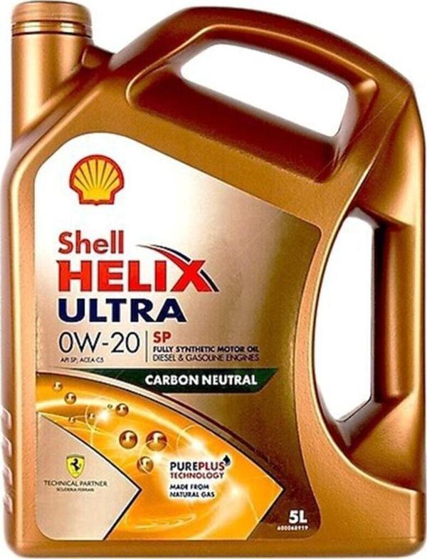Shell Helix Ultra Sp 0W-20 Motor Yağı 5 L - Image 1