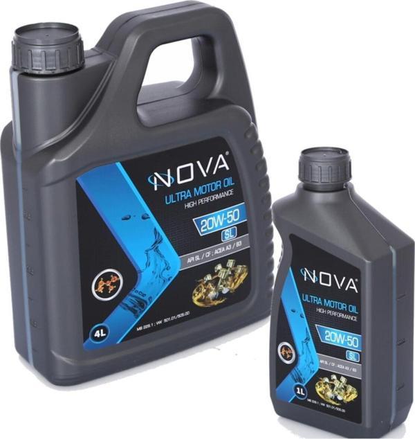 Nova 20W-50 5 Litre Motor Yağı Benzin, Lpg, Dizel Uyumlu - Image 1