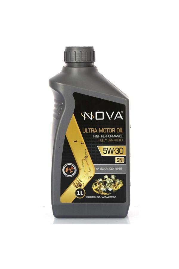 Nova 5W-30 1 Litre Tam Sentetik Motor Yağı Apı: Sn - Image 1