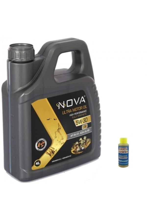Nova 5W-30 4 Litre Motor Yağı Benzin, Lpg, Dizel +Cam Sabunu - Image 1
