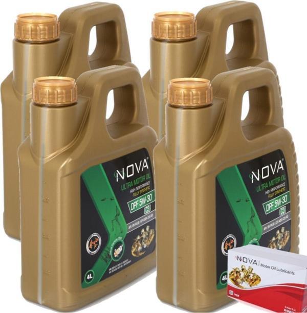 Nova 5W-30 4 Litre Tam Sentetik Motor Yağı -Apı: C3 Dpf X4 - Image 1