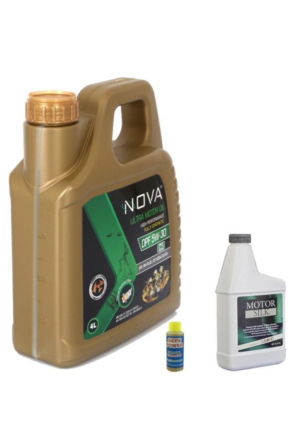 Nova 5W-30 5 Litre Motor Yağı +Motor Silk Bor Katkı - Image 1
