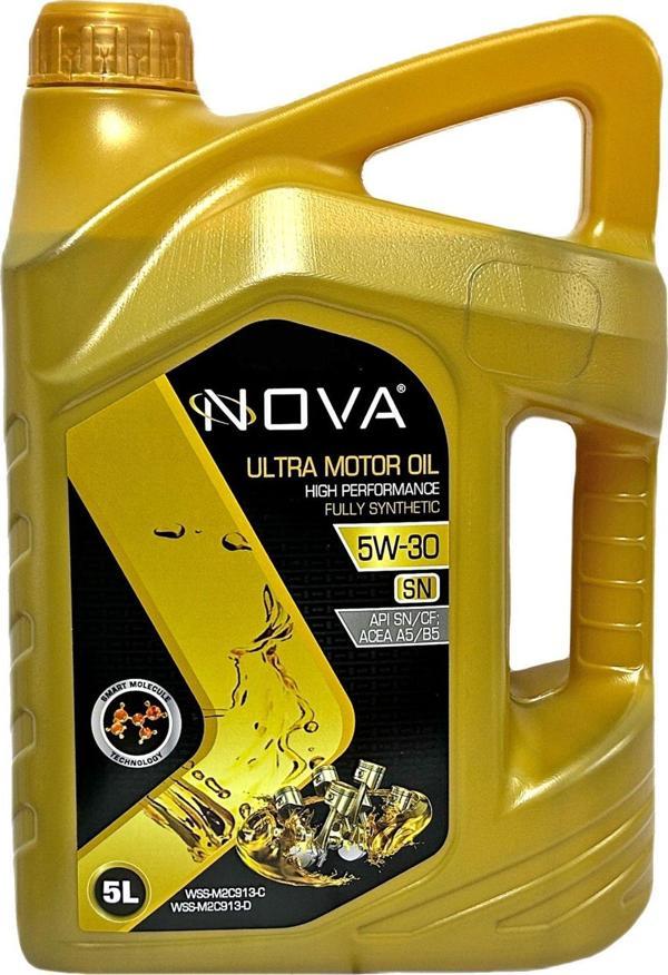 Nova 5W-30 5 Litre Tam Sentetik Motor Yağı Apı: Sn- - Image 1