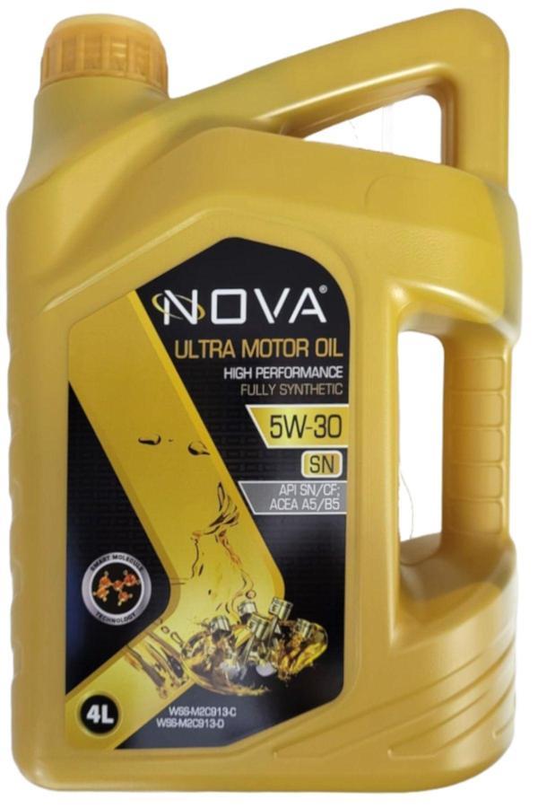 Nova 5W-30 Sn Tam Sentetik Motor Yağı 4 Litre Lt - Image 1