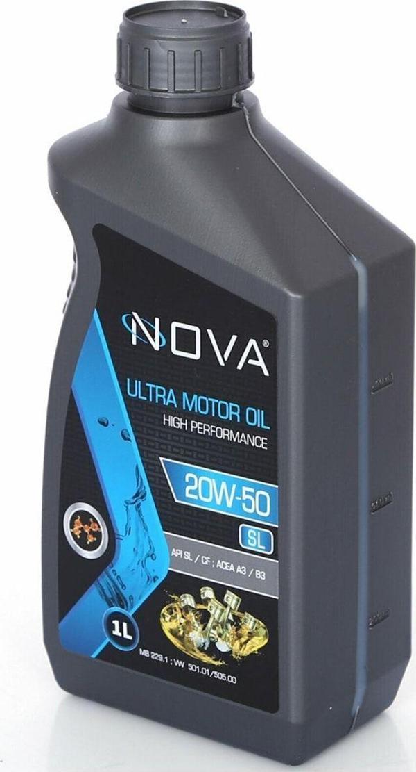 Nova Sl 20W-50 1 Litre Motor Yağı - Benzin, Lpg, Dizel Uyumlu- - Image 1