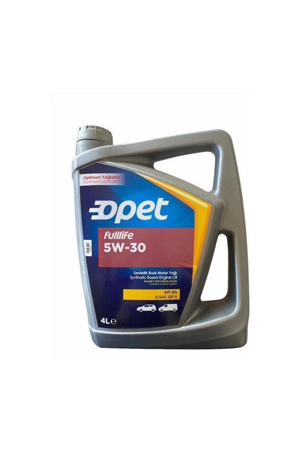 Opet Fulllife 5W-30 Sentetik Motor Yağı 4 L - Image 1