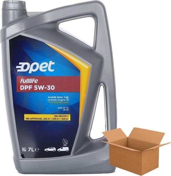 Opet Fulllife Dpf 5W-30 Sentetik Motor Yağı 7 L X 3 Adet - Image 1
